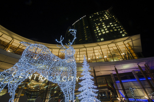 Surrey Central City Mall Christmas Display