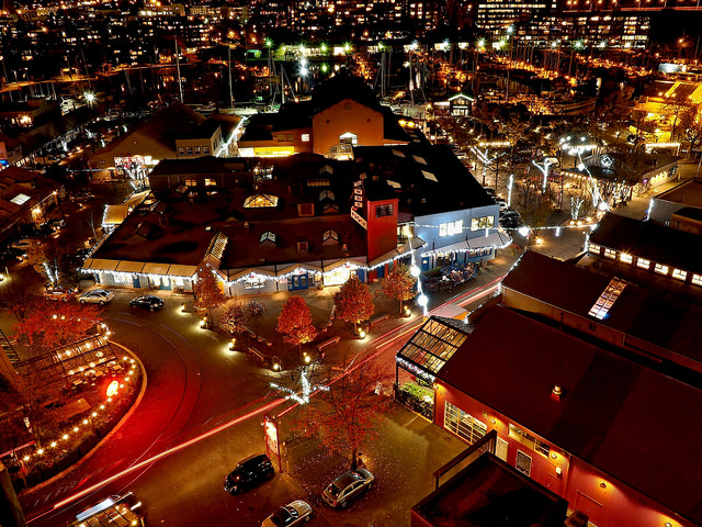 Granville Island at Night