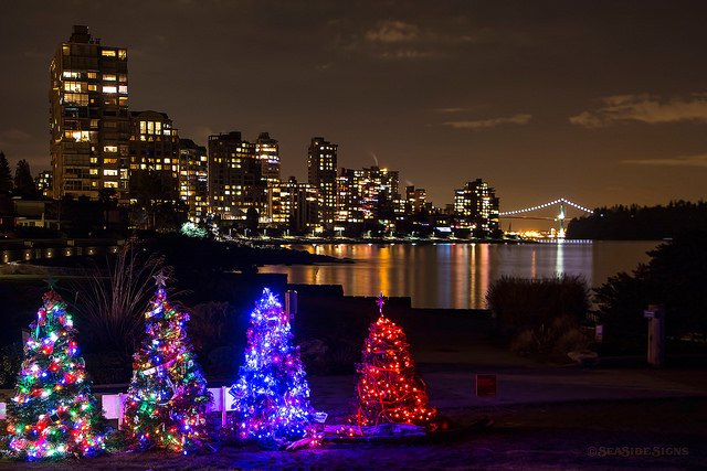 Christmas on the Beach ~ West Vancouver, BC