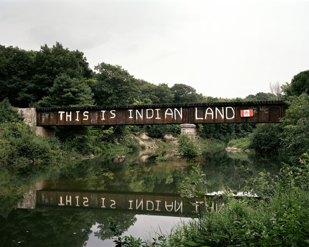 There were also many reminders that Canada and the United States exist on Indigenous territory. Rutkauskas said the border was "a real hindrance" for some First Nations "because they really should have access to both sides that make up their traditional lands."