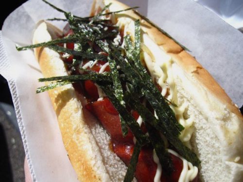 Terimayo dog from Japadog (Lindsay William-Ross/Daily Hive)