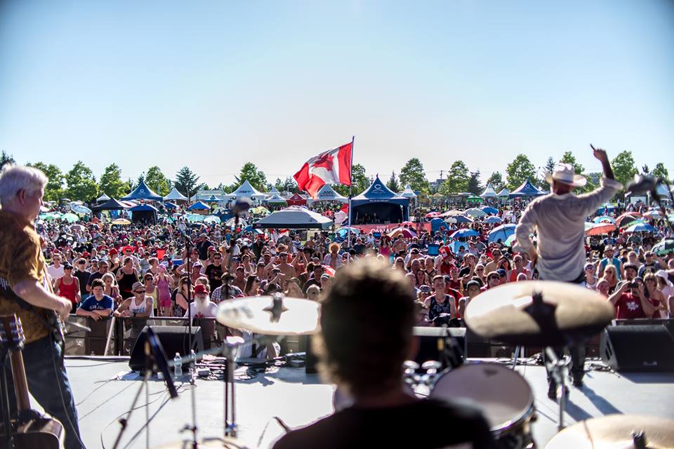 Canada Day at Bill Reid Millennium Amphitheatre is huge (City of Surrey/Facebook)