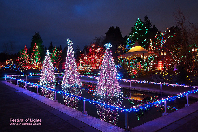 Festival of Lights at VanDusen Garden