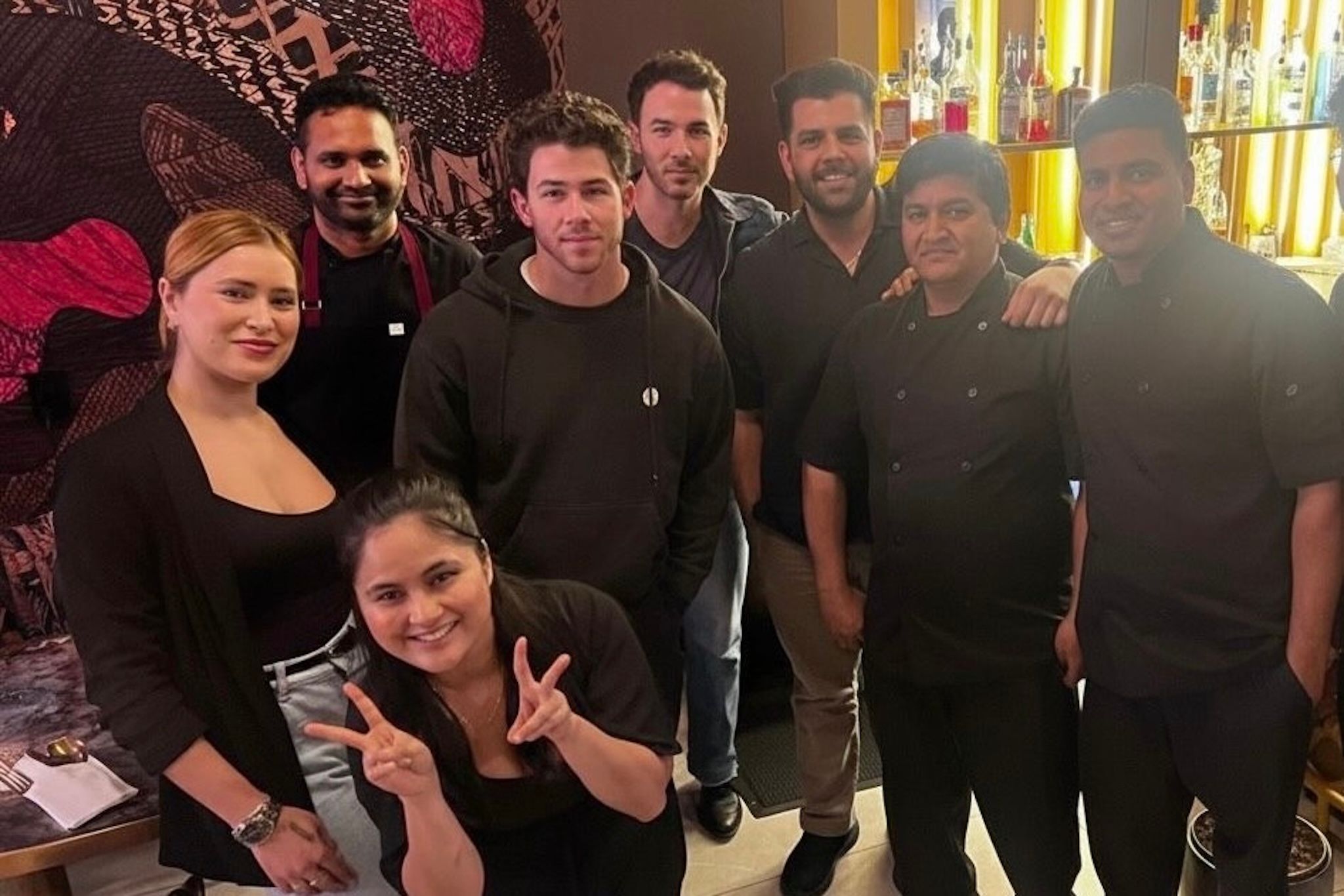The Jonas Brothers were just spotted at a recently opened Vancouver restaurant