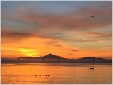 Sunset at Centennial Beach, Tsawwassen