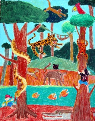 һ¹ۿͼƬ
 ============== 
о Spirit of the Rainforest
ʢ	Jeffrey Yu	
Age:8		
tutor:ڻ
