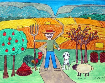 һ¹ۿͼƬ
 ============== 
ҵũ My farm
	Leao Li	        
Age:11	
tutor:ڻ
