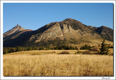 mountains meet prairie
